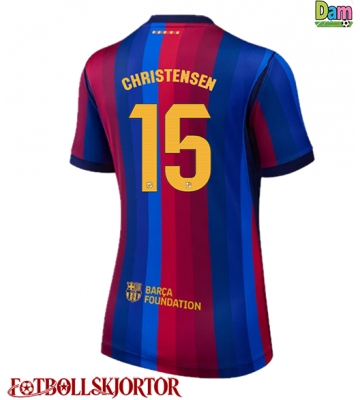 Barcelona Andreas Christensen #15 Hemmatröja Dam 2026-27 Kortärmad